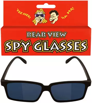 Kids Spy Glasses - Rear View Novelty Gadget Mirror Toy Sunglasses Black Children • £2.49