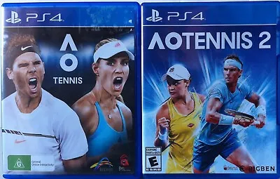 $62.95 • Buy AO Tennis And AO Tennis 2 Game Bundle Ps4