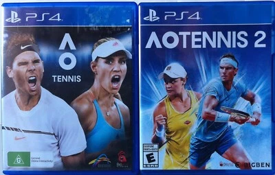 $62.95 • Buy AO Tennis And AO Tennis 2 Game Bundle Ps4