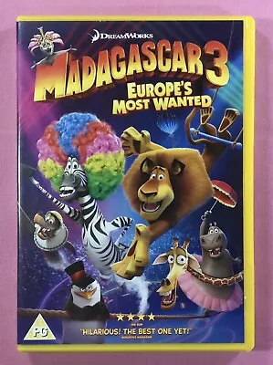 Madagascar 3 Europes Most Wanted DVD • £1