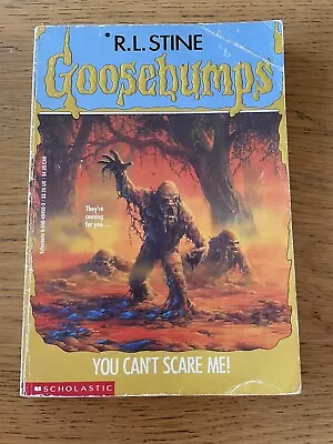 You Can't Scare Me | R. L. Stine | Goosebumps | PB 1994 Scholastic | Vintage • $9.95