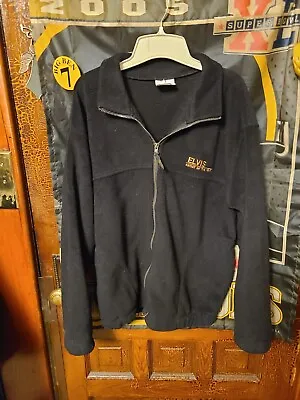 Elvis Artist Of The Century Black Jacket Size Medium Elvis Presley Graceland • $29.99