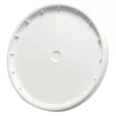 White Reusable Easy Off Lid For 5-Gal Pail Plastic Corrosion Rust-Resistant 3-Pk • $9.78