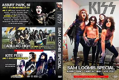 Kiss Sam Loomis Special 1974 Dvd!! New Sealed!! Ozzy Adele Eagles Van Halen • $29.99