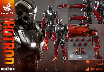 Hot Toys Mms272 D08 1/6 Iron Man 3: Iron Man Mark Xxii Mk22 Hot Rod Armour • $499.99