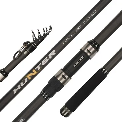 Telescopic Spinning Fishing Rod 3.9/4.2/4.5/5.0/5.3/5.8m Surf Travel Carbon Rods • $86.99