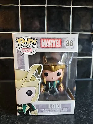 Funko Pop! Marvel Loki With Helmet #36 • £12.99