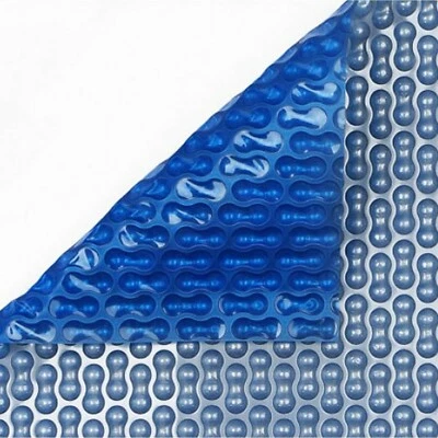 £171 • Buy 10ft Round Geo-Bubble Silver And Blue 600 Micron Swimming Pool Solar Cover