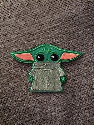 Baby Yoda Grogu Star Wars Embroidered Patch Iron On The Mandalorian • $4.75