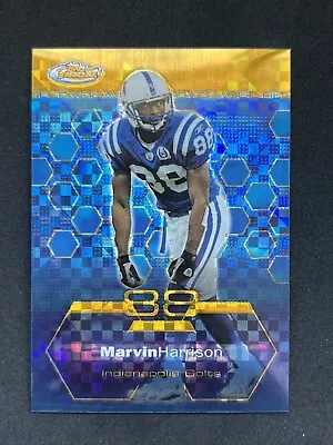 2003 Marvin Harrison Topps Finest #38 Gold Xfractor Refractor 80/175 Sp Colts • $75