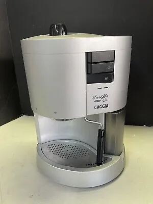 Gaggia Carezza Silver Espresso Machine Coffee Maker Vintage • $119.99