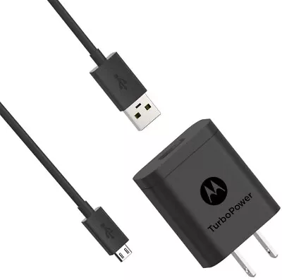 Motorola Turbopower 18 Qc3.0 Charger SC-51 Wall Charger With 3.3 Foot Micro-usb • $13.99