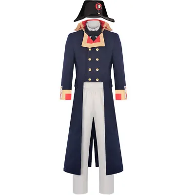 Cosplay 2023 Movie Napoleon Full Set Costumes Halloween Carnival Suits Hat Mens • £76.80