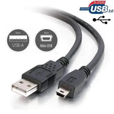 Mini B USB Power Charging Charger Data Cable Cord Magellan GPS Navigation System • $2.99