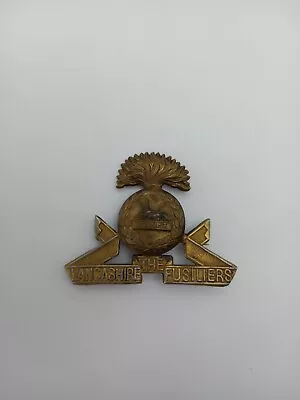 Vintage The Lancashire Fusiliers Badge British Army Badge Fine Condition • £14.50