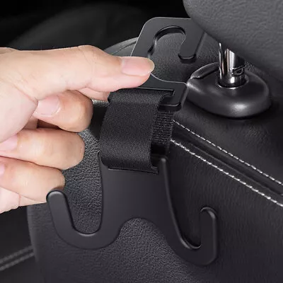 1x Car Interior Seat Back Hook Hanger Holder Bag Clothes Storage Car Accessories • £2.92