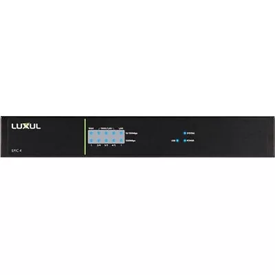 Luxul Epic 4 Multi-WAN Gigabit Router Model #ABR-4500 W/Rackmounts • $139.99