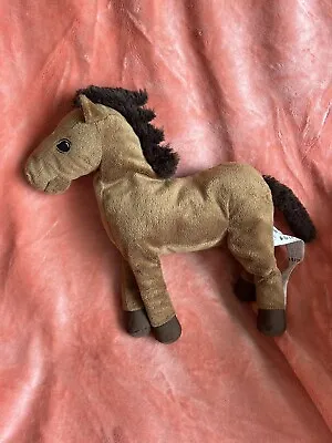 £12 • Buy IKEA Okenlopare Brown Horse Pony Soft Toy Plush Comforter Cuddly Stuffed Animal