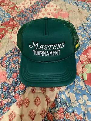 2024 Masters Golf Green Trucker Hat W/mesh Back *snapback* *new W/tag* • $59.99