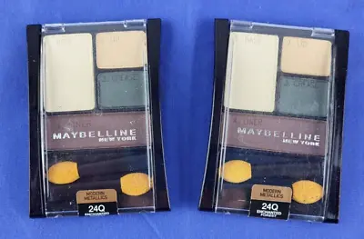 2x Maybelline Expert Wear Quad Modern Metallics Eyeshadow 24Q Enchanted Forest • $15