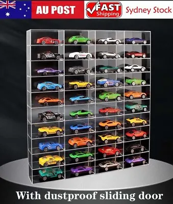 Acrylic 1:64 Toy Model Cars Display Storage Case Cabinet For Hot Wheels Matchbox • $98.99