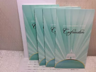 RSVP CONFIRMATION MONEY HOLDER GREETING CARD New W/Envelope LOT-4 “Celebrating' • $6