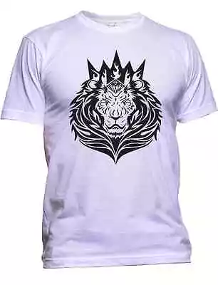 New Men's Clothing King Lion T-Shirt Cool Casual Gym Hip Hop Sports Tee Shirt • $16.99