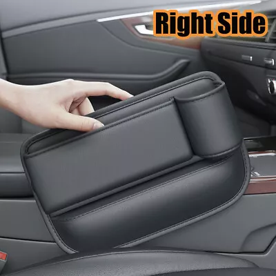 1x Right Side Car Accessories Seat Gap Filler Phone Holder Storage Box Organizer • $27.72