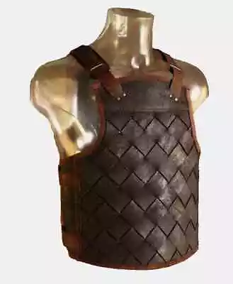 Medieval Mercenary Leather Body Armour Leather Breastplate Armor LARP SCA • £153.53