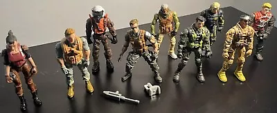 Lanard Corps Action Figure Lot 2003-2017 Plastic Military Action Figures • $28