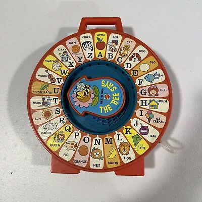 The Bee Says See 'N Say Alphabet Pull Toy 1983 • $13.99