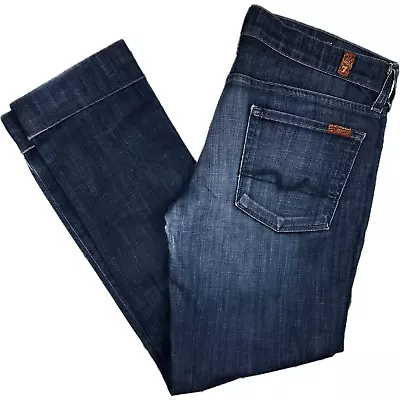 7 For All Mankind 'Edie Flood' Straight Crop Jeans Size- 29 • $60