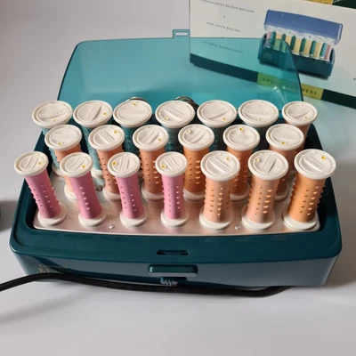 £20 • Buy Vintage Carmen Elite Twenty Heated Rollers Curlers With Pins Working Complete