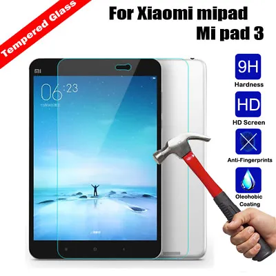 For Xiaomi Mi Pad 3 Pad 4 9H Genuine Tempered Glass LCD Screen Protector Film • $10.99