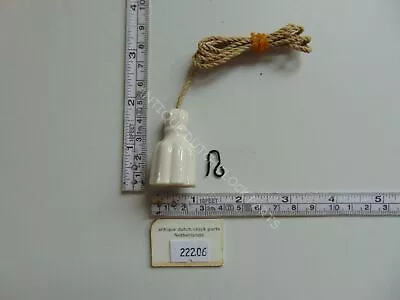 $33 • Buy Strike Cord With Porcelain Hanger French Comtoise Morbier Clock