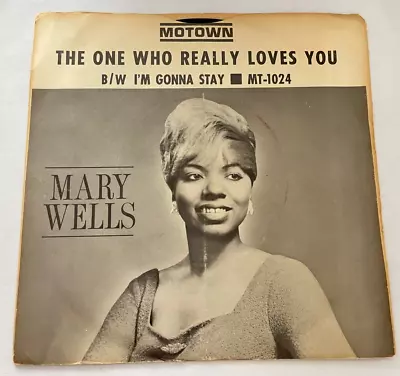 Mary Wells  The One Who Really Loves You  45 W/ PS - Motown • $10.50