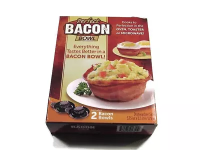 Perfect Bacon Bowl Original As Seen On TV Includes 2 PC Cooking Gadget • $10.47