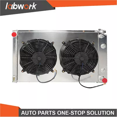 Labwork 3 Row Radiator Shroud Fan For Chevy 1970-1981 Camaro 1978-87 Monte Carlo • $165.99