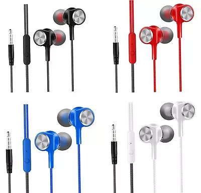 £2.95 • Buy Earphones Super Bass High Quality Ear Headphones Headset For IPhone IPad IPod
