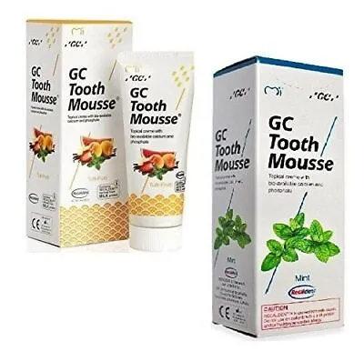 GC Tooth Mousse (Pack Of 2) Tutti-Frutti & Mint Toothpaste.FS • $144.52