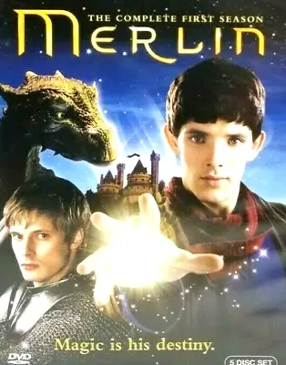Merlin - The Complete First Season 2012 DVD (5-Disc Sets) (L24) • $17.99