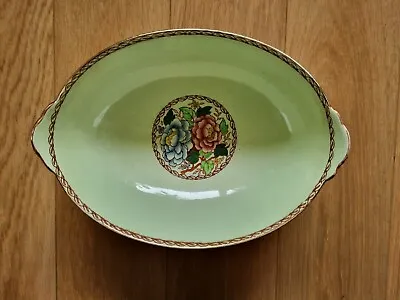 Maling Pottery Lustreware Bowl Peony Rose 18x26cm Vintage English Pottery • £44.28