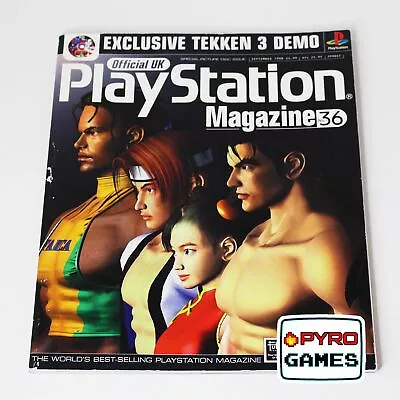 Official UK PlayStation Magazine - September 1998 - Issue 36 - Tekken 3 • £12.95