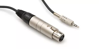 Hosa MIT-156 Mic Z Transformer XLR Female To 3.5mm TRS 18in • $35.95