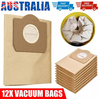 12x Vacuum Bags For KARCHER WD3.5P WD3 Premium MV3 MV3P WD3.300M WD3.330M A2504 • $25.51