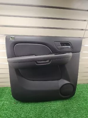 🔥07-14 Chevy Tahoe GMC Cadillac Escalade REAR Left Drive Side Door Panel BLACK • $167.39