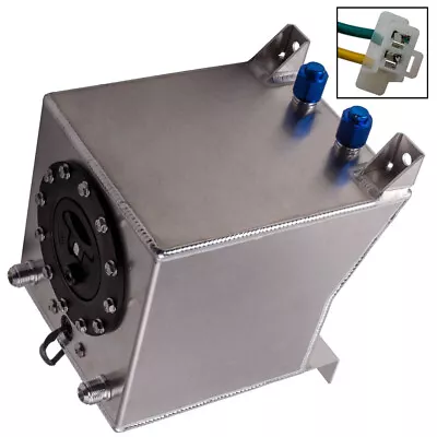 New Universal Lightweight Aluminum 2.5 Gallon 9.5L Fuel Cell Tank & Sending Unit • $75