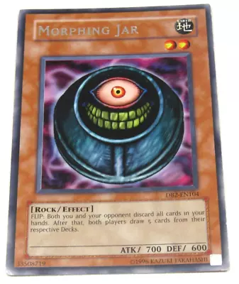 Morphing Jar Rare Dark Beginning 2 DB2-EN104 YuGiOh 2005 TCG Card • $8.95