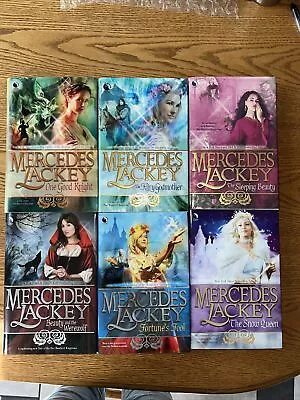 Complete Set Series Lot Of 6 Five Hundred Kingdoms HARDCOVER Mercedes Lackey 500 • $25