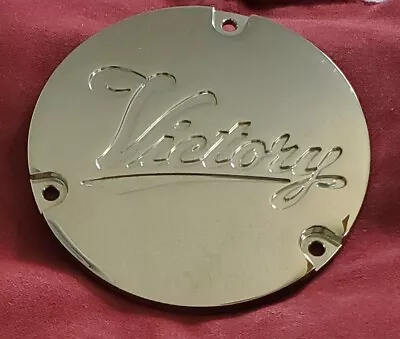 Victory Motorcycle New OEM Chrome Primary Emblem Nameplate P/N 5132175 • $120